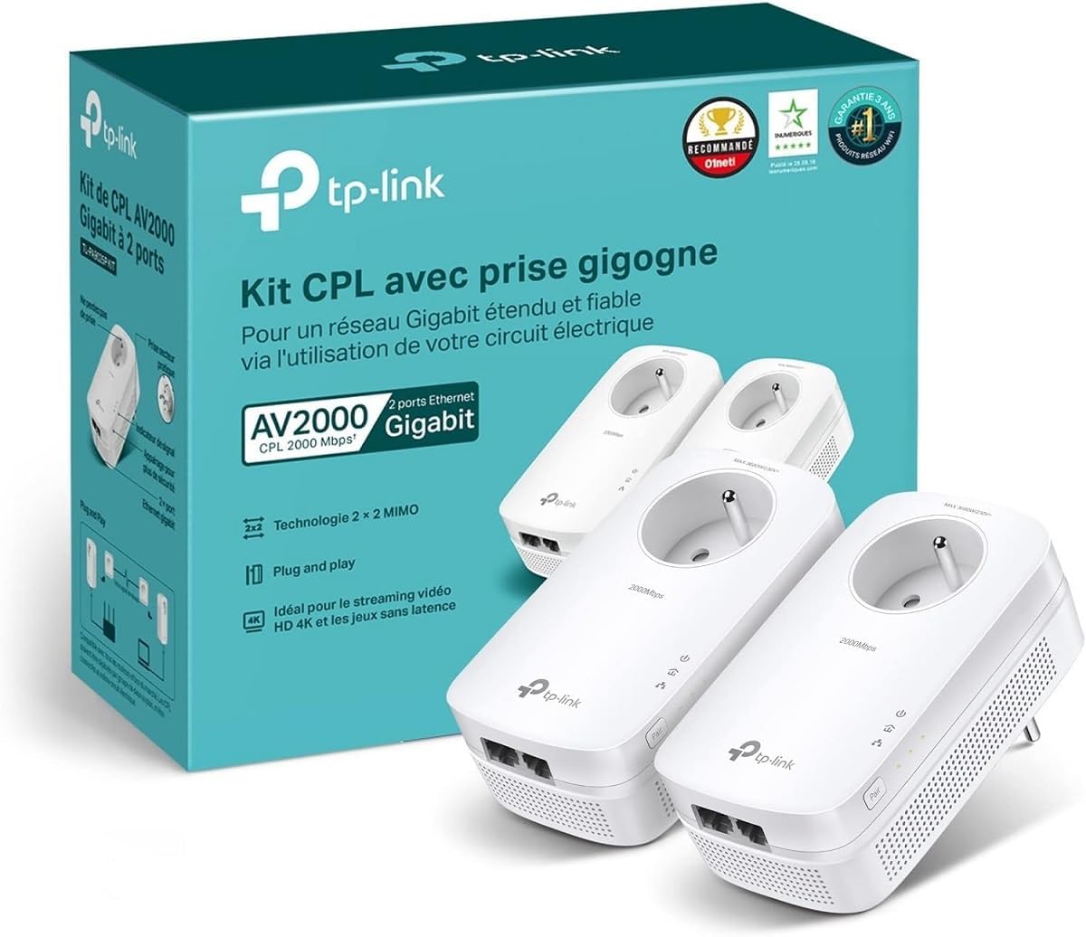 TP-Link TL-PA9025P avec double port